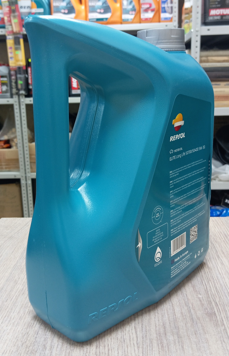 Repsol Elite Long Life Motoröl 5W-30 – 10 Liter (2x5L), Erfüllt VW 504.00/507.00 & MB 229.51