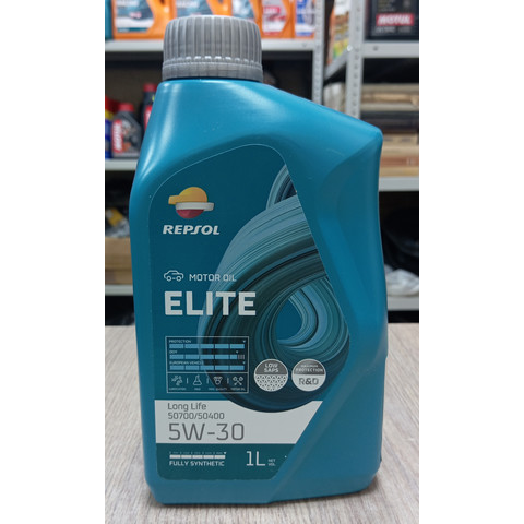 Repsol Elite Long Life Motoröl 5W-30 – 10 Liter (2x5L), Erfüllt VW 504.00/507.00 & MB 229.51